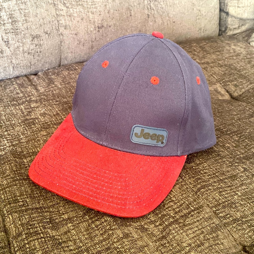 Jeep Navy & Maroon Hat/Cap